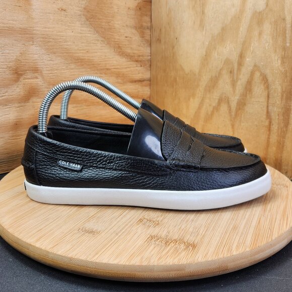 Cole Haan Grand OS Nantucket Leather Penny Loafers - Picture 1 of 9